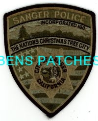 CALIFORNIA,SANGER POLICE SUBDUED 1 MIRRORED